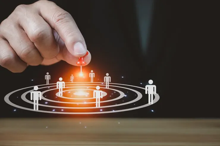 business-people-pin-selection-business-target-groups-target-customer
